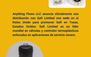 Valvulas termoplasticas Safi